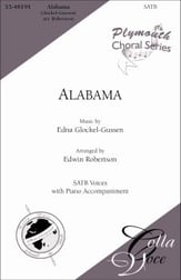 Alabama SATB choral sheet music cover